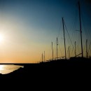 Le Havre à contre jour